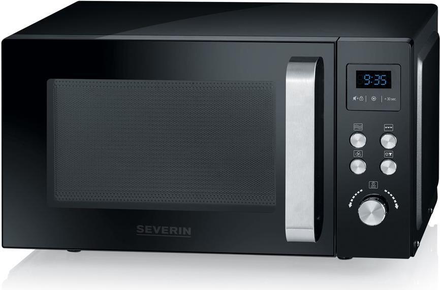 Купить Severin MW 7752 Über den Bereich Kombi-Mikrowelle 25 l 900 W Schwarz - Edelstahl (MW7752) в магазине wardena.ru