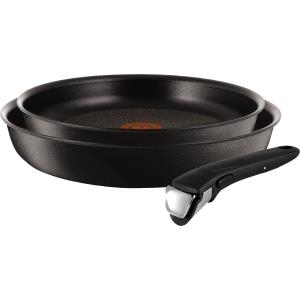 Купить Tefal Ingenio GV5 L65092 - Schwarz - Titan - 24 cm - 28 cm - Schwarz - 260 °C (L65092) (L6509205) в магазине wardena.ru