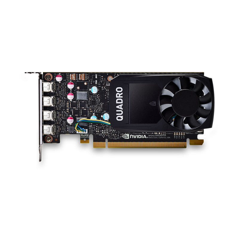 Купить PNY Electronics NVIDIA Quadro P620 - Grafikkarten - Quadro P620 - 2 GB GDDR5 - PCIe 3.0 x16 Low-Profile - 4 x Mini DisplayPort - Einzelhandel (VCQP620-PB) в магазине wardena.ru