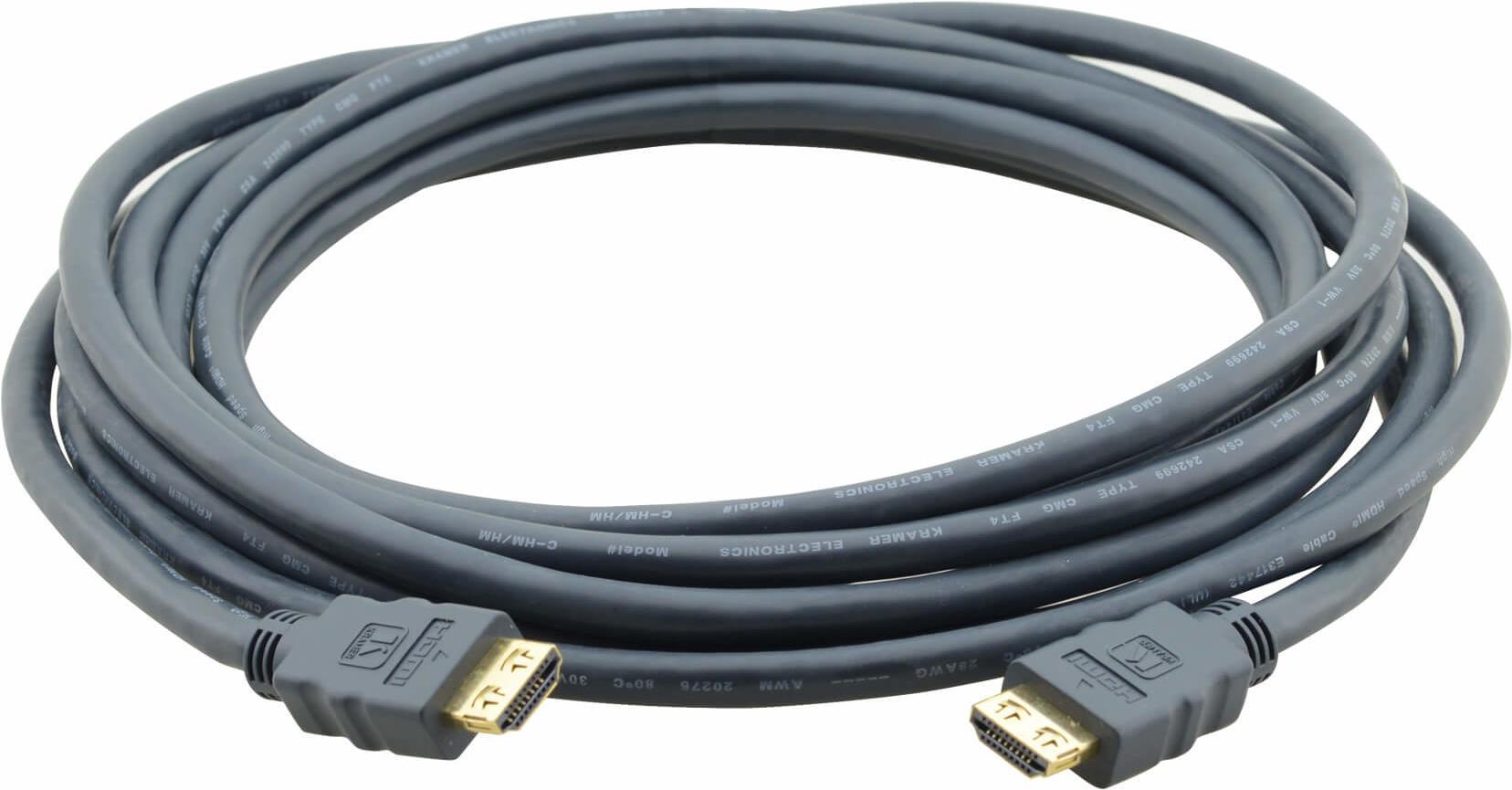 Купить Kramer CLS-HM/HM/ETH Series CLS-HM/HM/ETH-25 - HDMI-Kabel mit Ethernet - HDMI männlich zu HDMI männlich - 7.6 m (97-11213025) в магазине wardena.ru