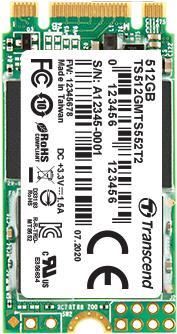 Купить Transcend MTS552T2-I M.2 512 GB Serial ATA III 3D NAND (TS512GMTS552T2-I) в магазине wardena.ru