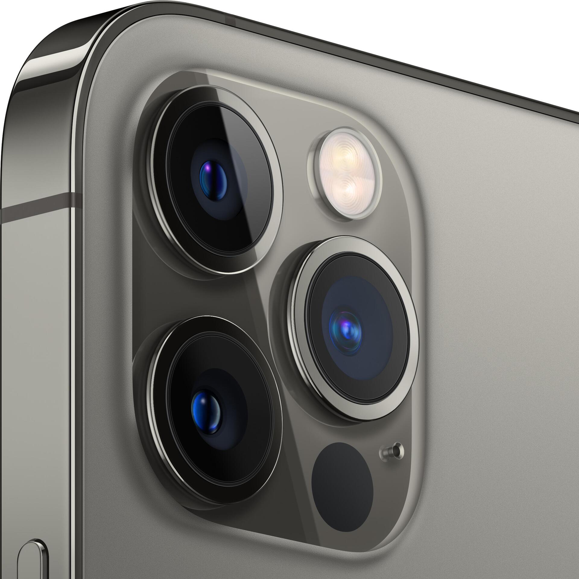 Купить Apple iPhone 12 Pro - 5G Smartphone - Dual-SIM / Internal Memory 256 GB - OLED-Display - 6.1" - 2532 x 1170 Pixel - Triple-Kamera 12 MP, 12 MP, 12 MP - front camera 12 MP - Graphite (MGMP3ZD/A) в магазине wardena.ru