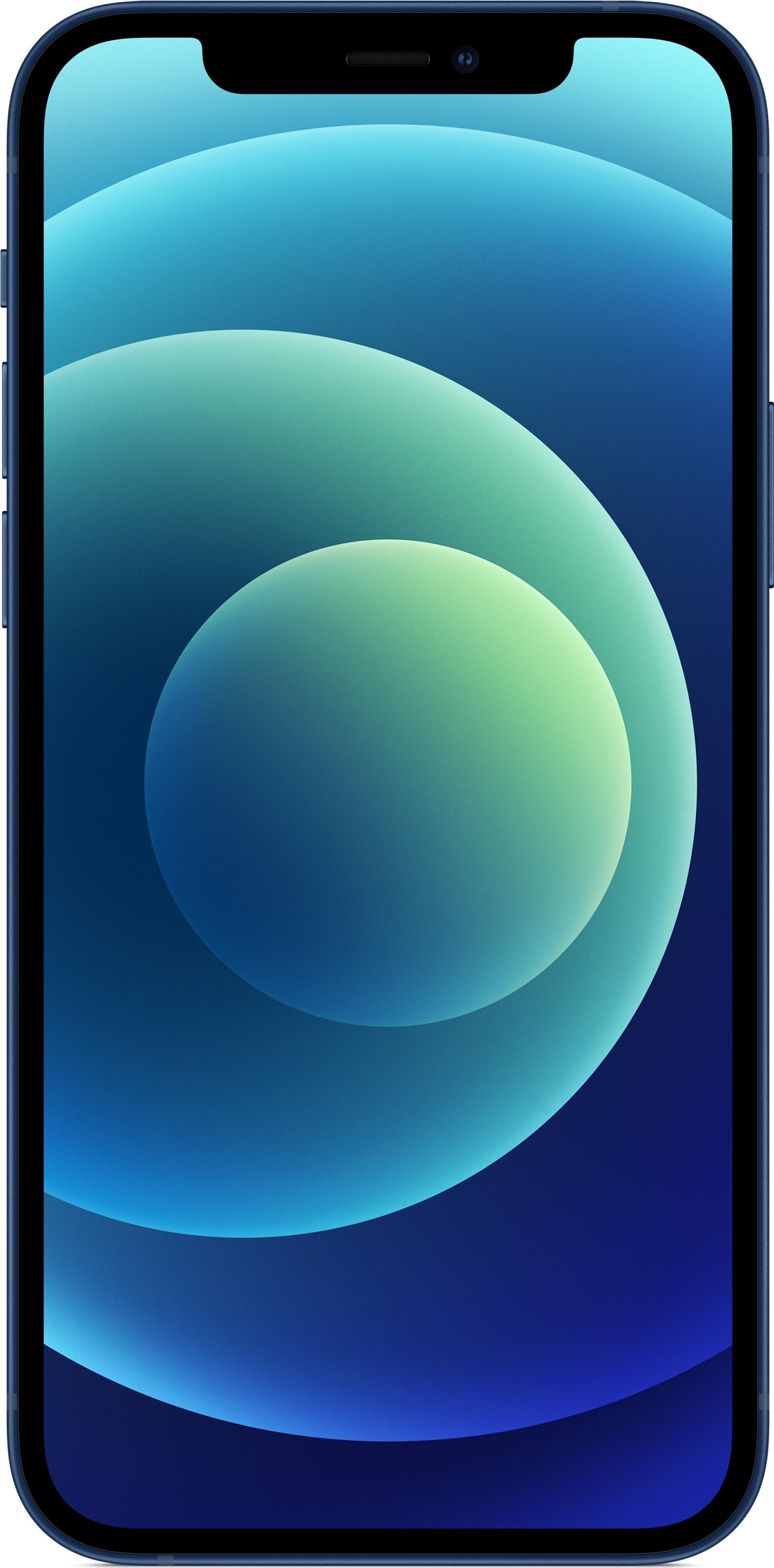 Купить Apple iPhone 12 15,5 cm (6.1" ) Dual-SIM iOS 14 5G 256 GB Blau (MGJK3QL/A) в магазине wardena.ru