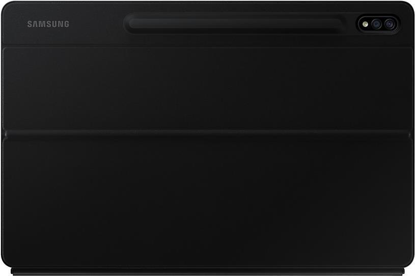Купить Samsung EF-DT970 - Tastatur und Foliohülle (Buch-Cover) - mit Touchpad - POGO pin - Schwarz - für Galaxy Tab S7+ (EF-DT970UBEGEU) в магазине wardena.ru