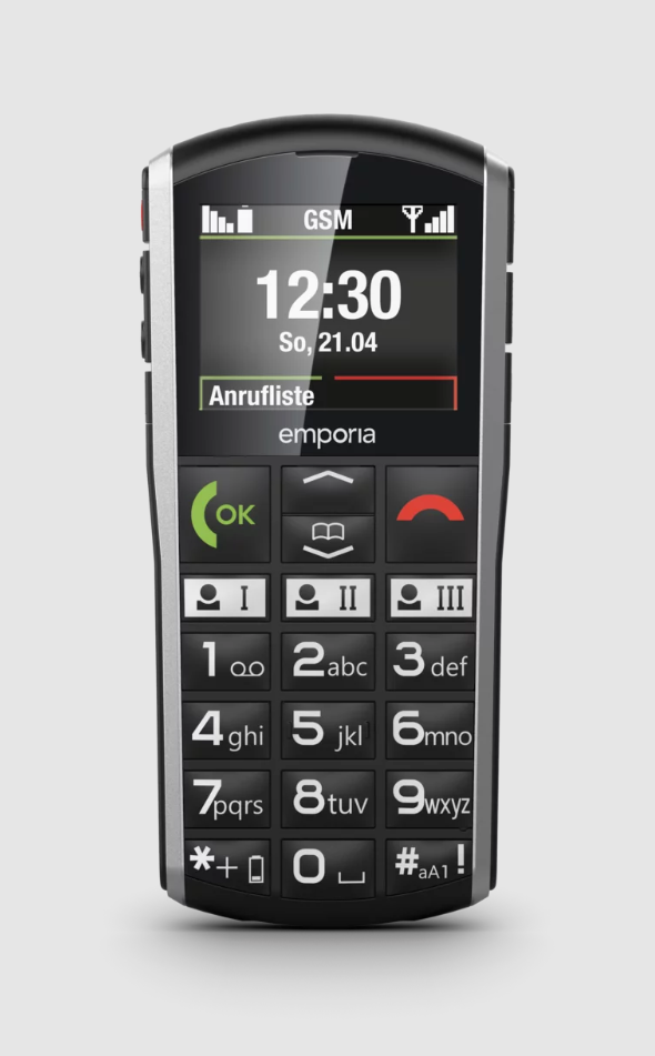 Купить Emporia V27-4G_001 Handy 5,08 cm (2" ) 90 g Schwarz Funktionstelefon (V27-4G_001) в магазине wardena.ru