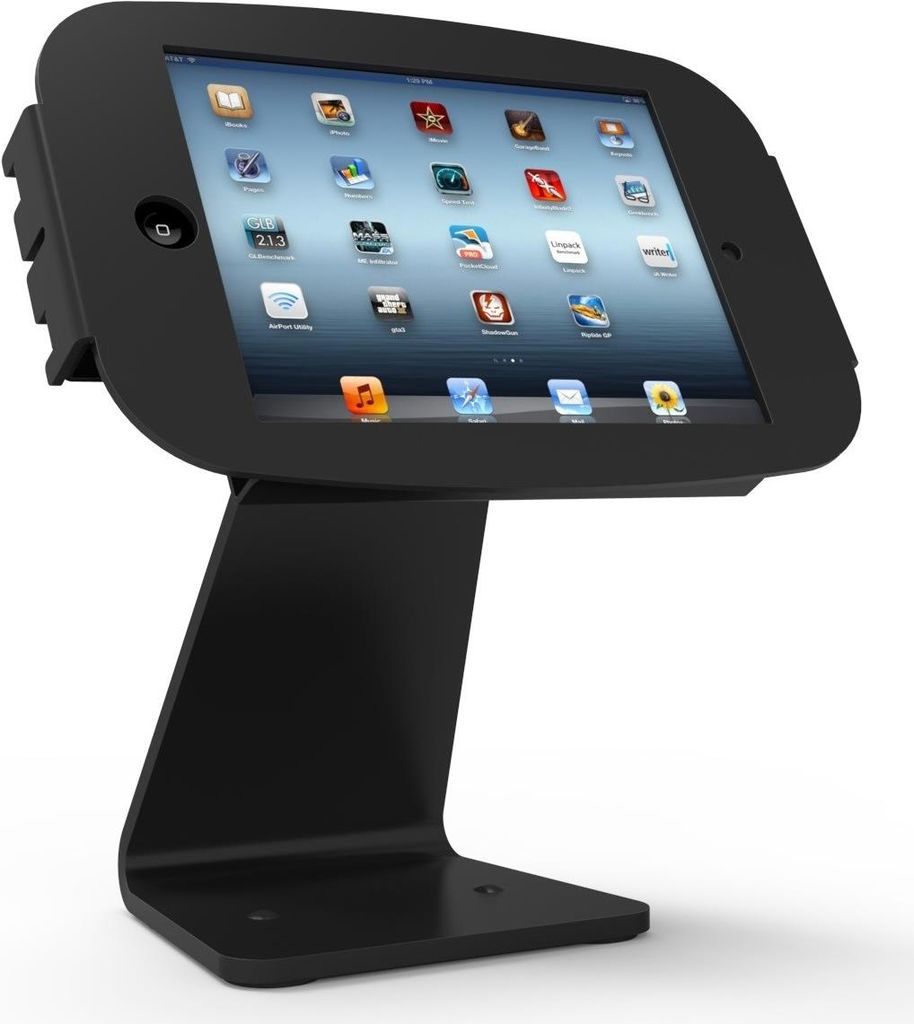 Купить Compulocks Space 360 iPad 9.7" Counter Top Kiosk Black - Aufstellung - für Tablett - Aluminium - Schwarz - für Apple iPad (3. Generation), iPad 2, iPad with Retina display (4. Generation) (303B235SMENB) в магазине wardena.ru
