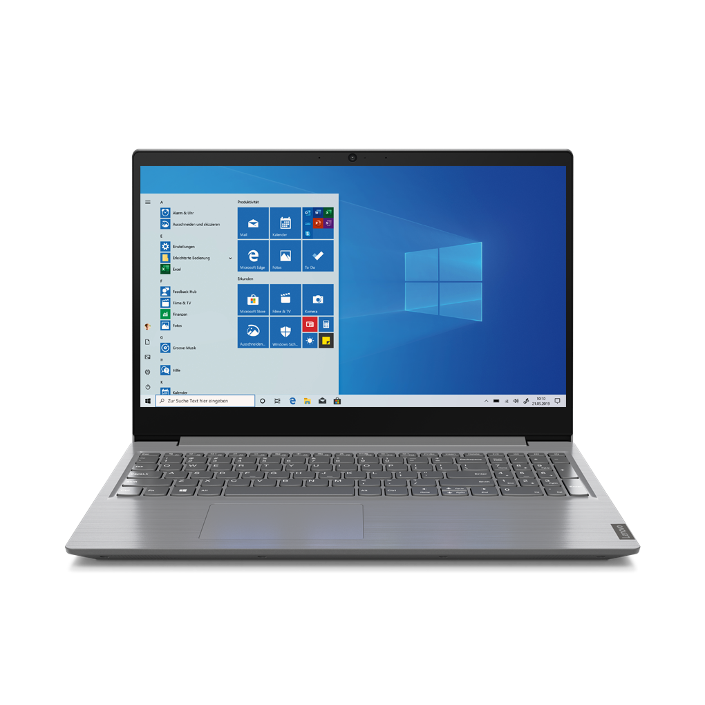 Купить Lenovo V15-ADA 82C7 - AMD Ryzen 5 3500U / 2.1 GHz - Win 10 Home 64-Bit - Radeon Vega 8 - 8 GB RAM - 256 GB SSD NVMe - 39.6 cm (15.6") TN 1920 x 1080 (Full HD) - Wi-Fi 5 - Struktur in Iron Gray - kbd: Deutsch (82C70005GE) в магазине wardena.ru