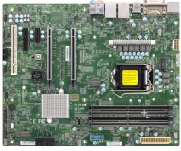 Купить Motherboard Supermicro MBD-X12SCA-F W480 LGA1200 Intel Xeon W-1200 SATA M.2 DDR4 IPMI в магазине wardena.ru