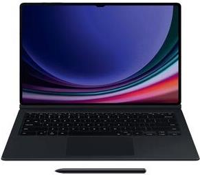 Купить Samsung EF-DX720 - Tastatur und Foliohülle (Buch-Cover) - schlank, KI-Taste - kabellos - POGO pin, Bluetooth - Schwarz Tastatur, Schwarz Gehäuse - für Galaxy Tab S9, Tab S9 FE (EF-DX720UBEGWW) в магазине wardena.ru
