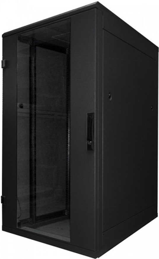 Купить TRITON 19""Schrank B800/T1200 Schwarz bis 800Kg zerlegbar Glastuer (RZA-32-A82-BAX-N1) в магазине wardena.ru