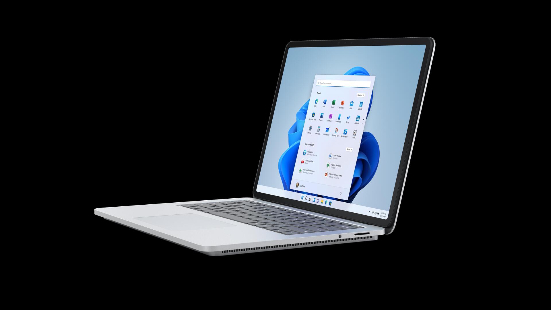 Купить Microsoft Surface Laptop Studio - Slider - Intel Core i7 11370H - Win 11 Pro - RTX A2000 - 32 GB RAM - 2 TB SSD - 36.6 cm (14.4") Touchscreen 2400 x 1600 @ 120 Hz - Wi-Fi 6 - Platin - kommerziell (AIK-00009) в магазине wardena.ru