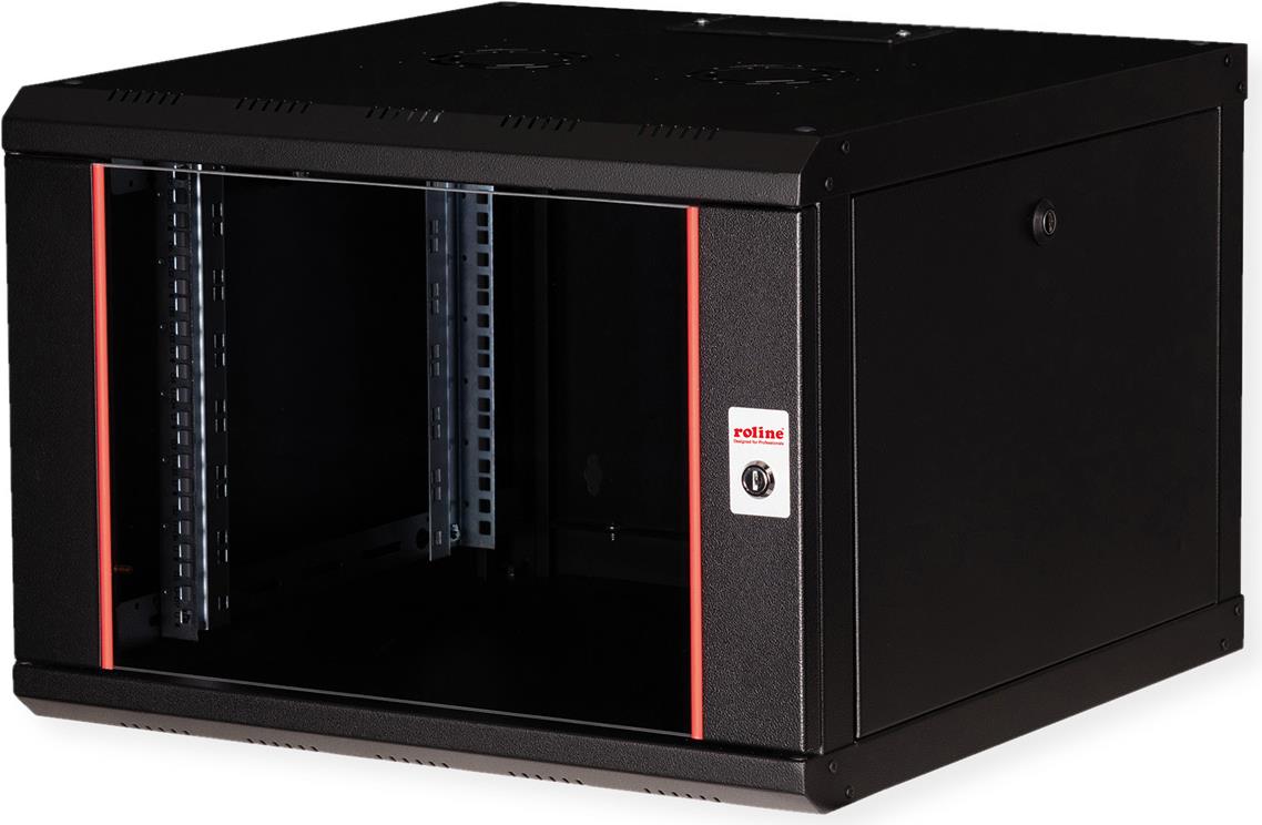 Купить ROLINE 19 Zoll Wandgehäuse Pro 7 HE 600x600 BxT schwarz - Wandgehäuse (26.21.0171) в магазине wardena.ru