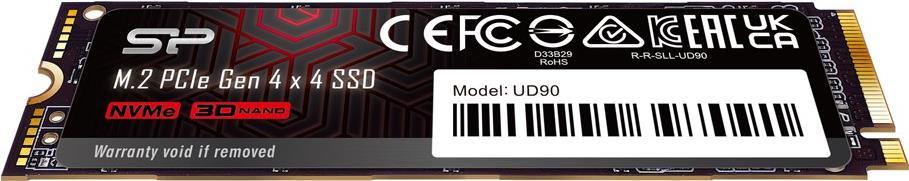 Купить Silicon Power UD90 M.2 4 TB PCI Express 4.0 3D NAND NVMe (SP04KGBP44UD9005) в магазине wardena.ru
