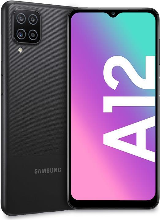 Купить Samsung Galaxy A12 - 4G Smartphone - Dual-SIM - RAM 4 GB / Interner Speicher 64 GB - microSD slot - LCD-Anzeige - 6.5" - 1600 x 720 Pixel - 4x x Rückkamera 48 MP, 5 MP, 2 MP, 2 MP - front camera 8 MP - Schwarz (SM-A127FZKVEUE) в магазине wardena.ru