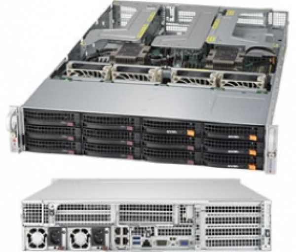 Купить Server Supermicro SYS-6029UZ-TR4+ Ultra • 219U2AC4-R1K62-T • X11DPU-Z+ • 2U IPMI в магазине wardena.ru