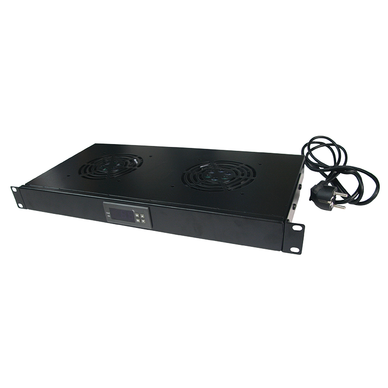 Купить Logilink - Rack-Lüfterfach (220/240 V) mit Thermostat (2 Lüfter) - 1U - 48.3 cm (19") (FAU02FB) в магазине wardena.ru