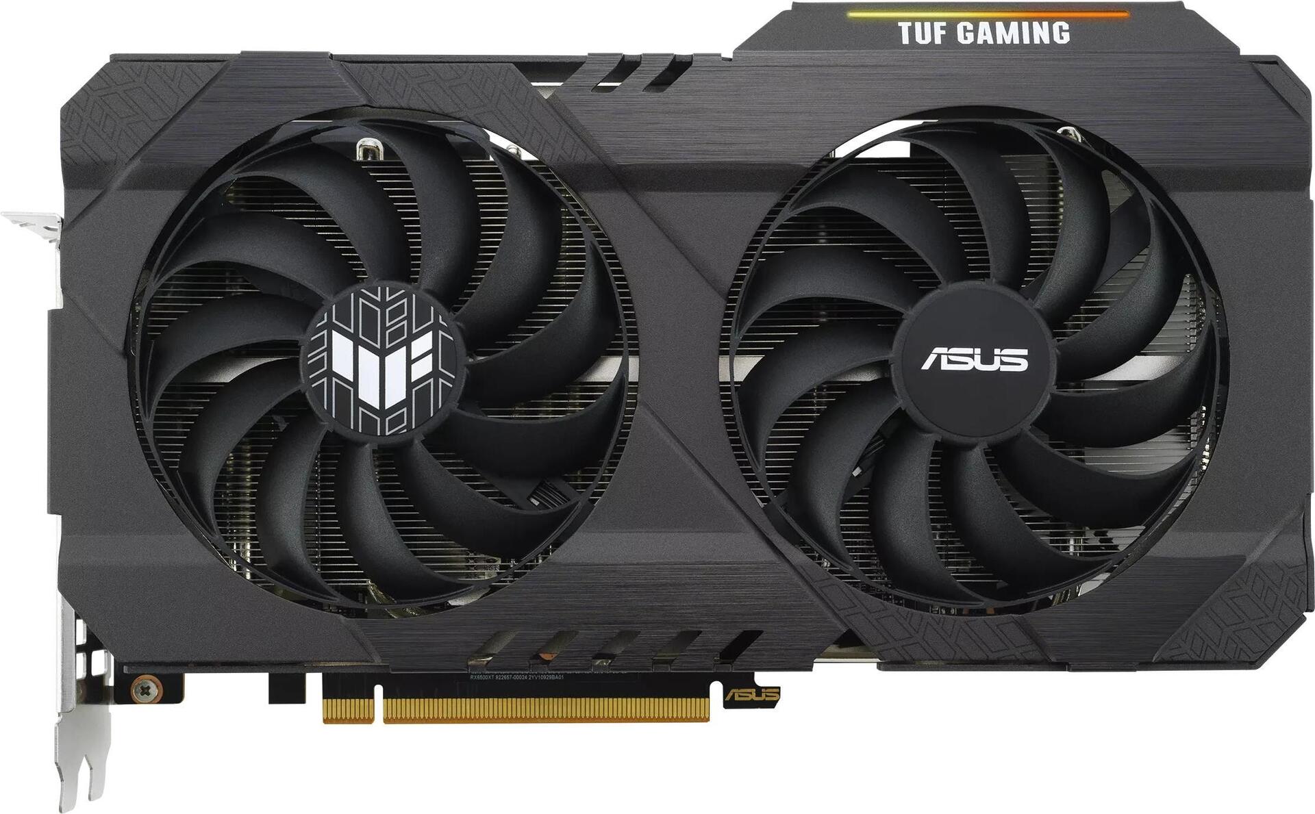 Купить ASUS TUF Gaming Radeon RX 6500 XT OC Edition - Grafikkarten - Radeon RX 6500 XT - 4 GB GDDR6 - PCIe 4.0 - HDMI, DisplayPort (90YV0HA0-M0NA00) в магазине wardena.ru
