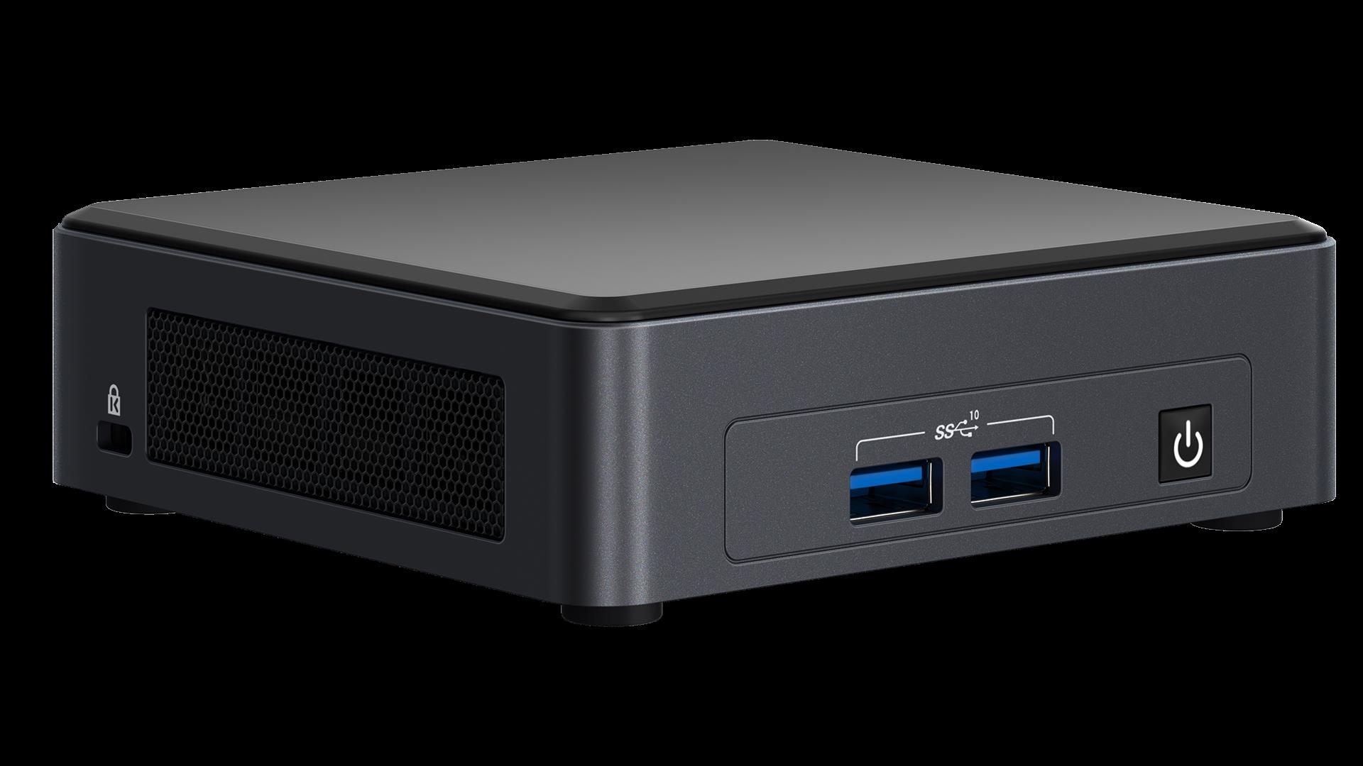 Купить Intel Next Unit of Computing Kit 11 Pro - NUC11TNKv7 - Mini-PC - Core i7 1185G7 / 3 GHz - RAM 0 GB - kein HDD - Iris Xe Graphics - GigE, 2.5 GigE - WLAN: 802.11a/b/g/n/ac/ax, Bluetooth 5.1 - Monitor: keiner (BNUC11TNKV70002) в магазине wardena.ru