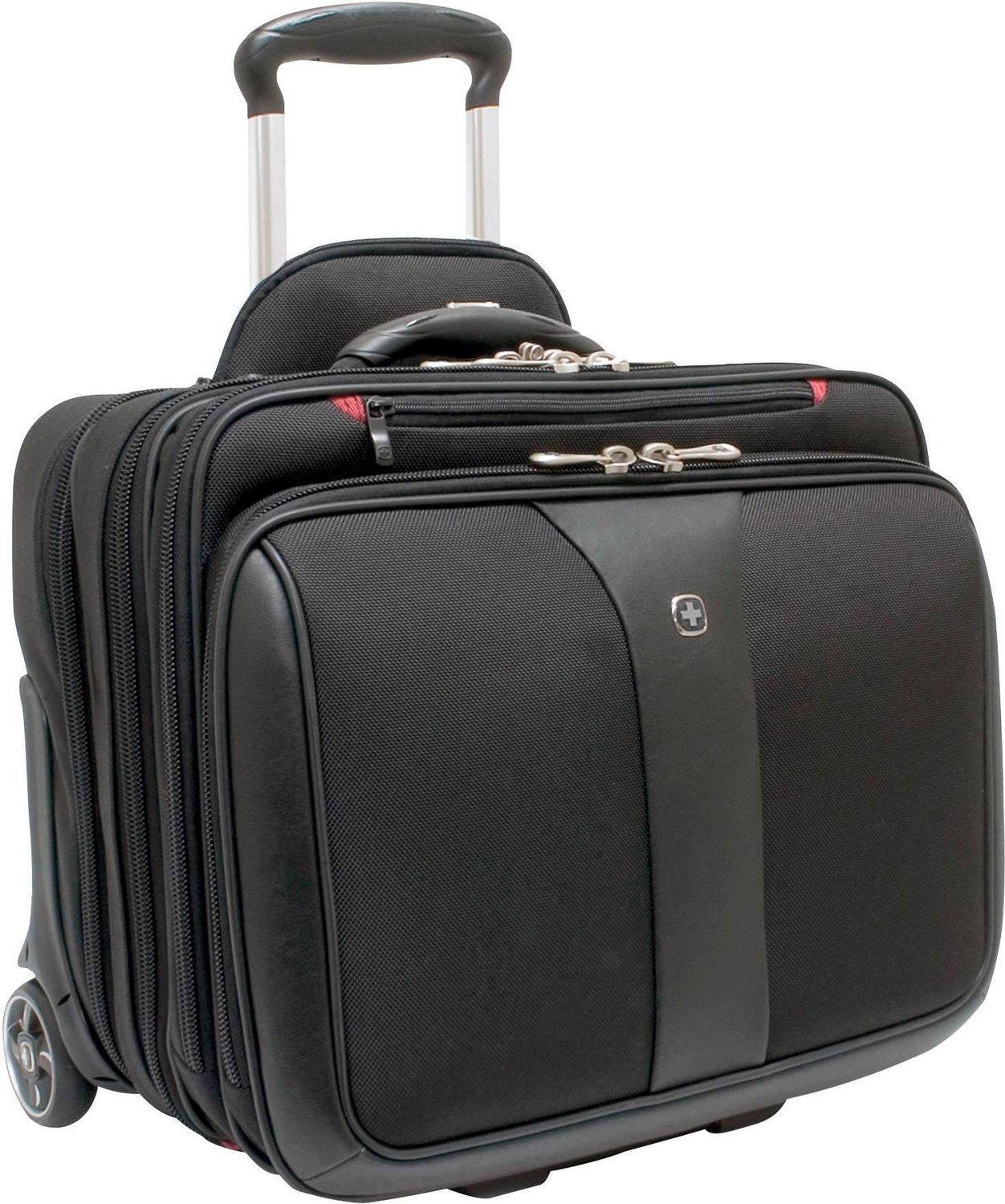 Купить WENGER Trolley PATRIOT 2-teiliges Business Set mit drei Fächern - mit herausnehmbarer Notebooktasche bis 39,10cm (15.4") schwarz, für die meisten 39,10cm (15.4") Notebooks (entnehmbare Tasche) und 43,20cm (17") Notebooks (600662) в магазине wardena.ru