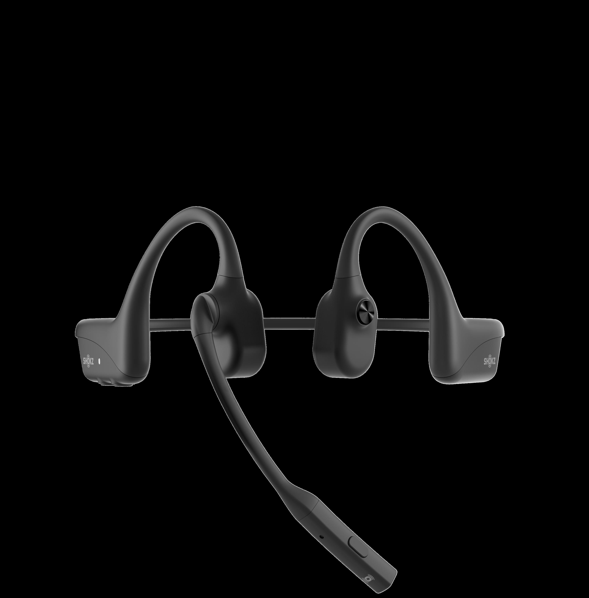 Купить SHOKZ OpenComm2 drahtloser - knochenleitender Bluetooth-Kopfhörer für Videokonferenzen | 16 Stunden Sprechzeit - 29 m drahtlose Reichweite - 1 Stunde Ladezeit | Mit geräuschunterdrückendem Galgenmikrofon - schwarz (C110- (C110-AN-BK-EU-000) в магазине wardena.ru