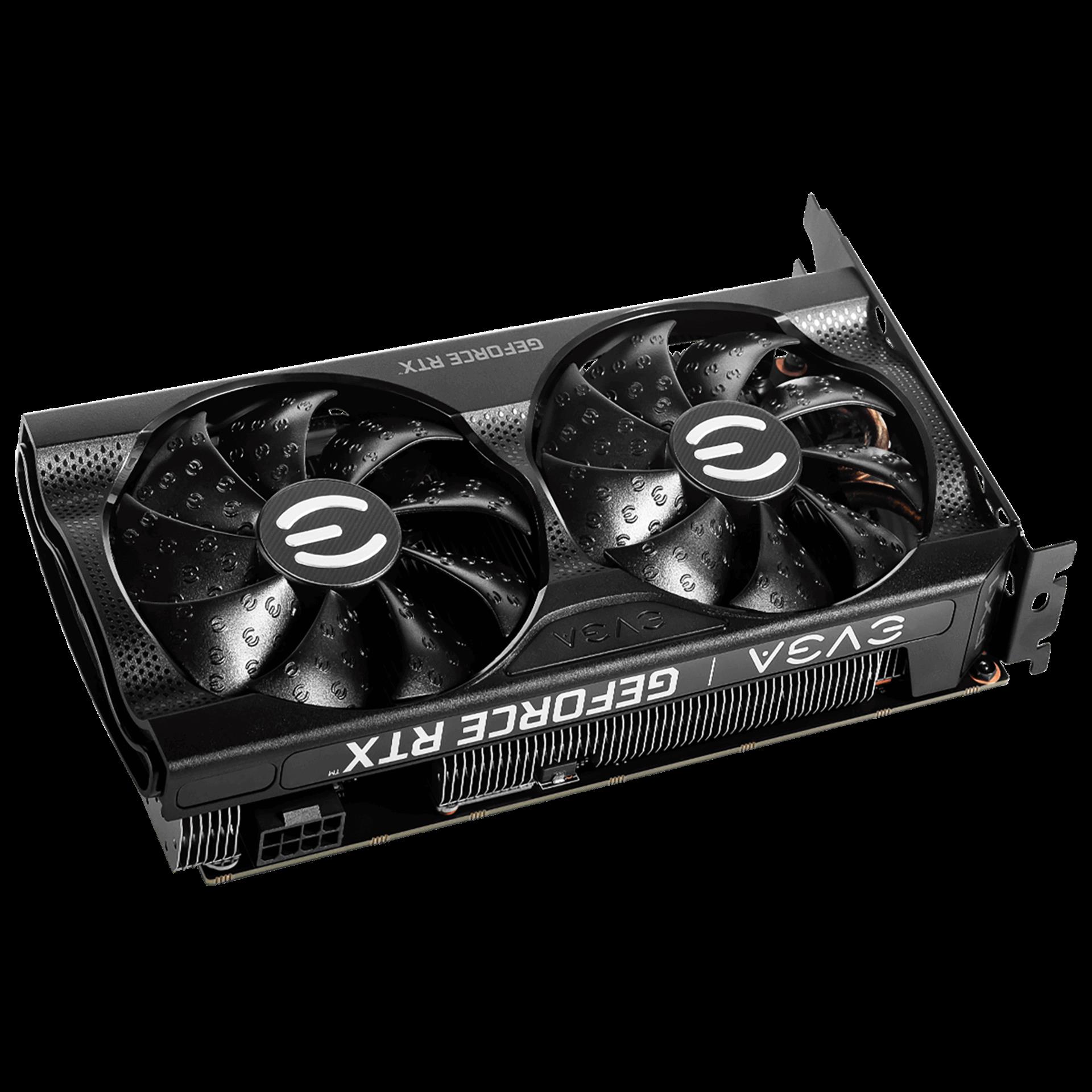 Купить EVGA GeForce RTX 3060 XC BLACK GAMING - Grafikkarten - GF RTX 3060 - 12 GB GDDR6 - PCIe 4.0 - HDMI, 3 x DisplayPort (12G-P5-3655-KR) в магазине wardena.ru