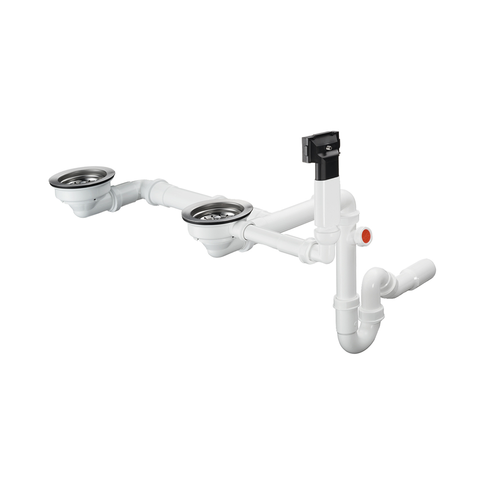 Купить Hansgrohe D17-10 Ручной набор для слива и перелива хром 43928000 в магазине wardena.ru