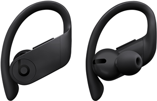 Купить Apple Beats Powerbeats Pro - True Wireless-Kopfhörer mit Mikrofon - im Ohr - über dem Ohr angebracht - Bluetooth - Geräuschisolierung - Schwarz - für iPad/iPhone/iPod/TV/Watch (MY582ZM/A) в магазине wardena.ru
