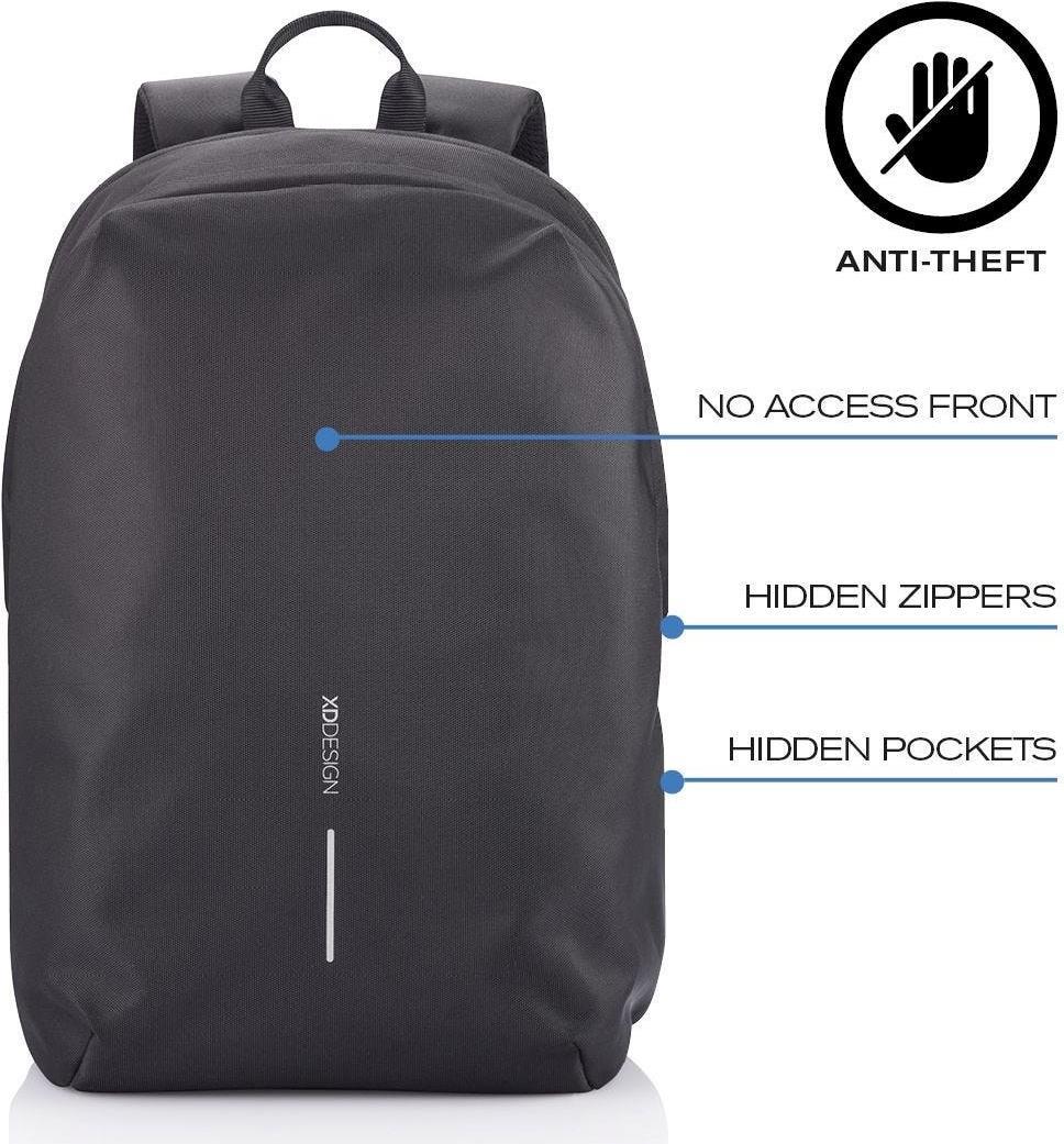 Купить XD Design - Bobby Soft Anti-theft Backpack - Black (P705.791) (P705.791) в магазине wardena.ru