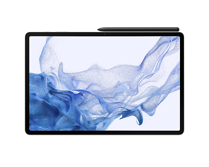 Купить Samsung Galaxy Tab S8+ - Tablet - Android - 256 GB - 31.5 cm (12.4") Super AMOLED (2800 x 1752) - microSD-Steckplatz - Silber (SM-X800NZSBEUB) в магазине wardena.ru