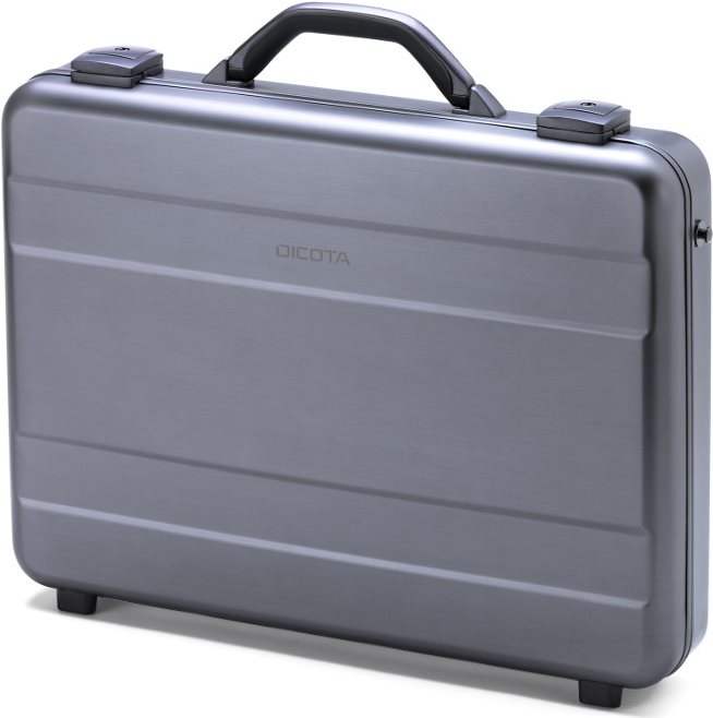 Купить DICOTA Alu Briefcase - Notebook-Tasche - 43,9 cm (17.3") - Grau (D30589) в магазине wardena.ru