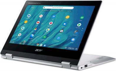 Купить Acer Chromebook Spin 311 CP311-3H-K2RJ - Flip-Design - MT8183 / 2 GHz - Chrome OS - Mali-G72 MP3 - 4 GB RAM - 64 GB eMMC - 29.5 cm (11.6") AHVA Touchscreen 1366 x 768 (HD) - Wi-Fi 5 - Reines Silber - kbd: Deutsch (NX.HUVEG.002) в магазине wardena.ru