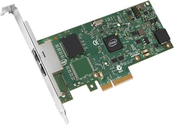 Купить Intel 1GB 2-port Server Adapter I350-T2V2 BULK (I350T2V2BLK) в магазине wardena.ru