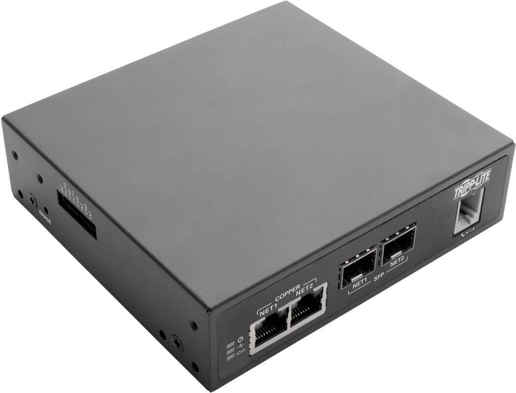 Купить Tripp Lite B093-008-2E4U-M Konsolenserver mit 8 Anschlüssen - integriertem Modem - Dual-GbE-NIC - 4 GB Flash und Dual-SFP (B093-008-2E4U-M) в магазине wardena.ru