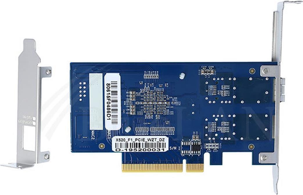 Купить BlueLAN Converged Network Adapter X520-DA1, Ethernet, FCoE, 10GbE Single Port SFP+, Chipsatz: Intel 82599, PCIe 2.0, x8 Lane, Betriebssystem: Windows, Linux, FreeBSD, Virtualisierung: VMware ESXi, Microsoft Hyper-V,KVM u (BLCNADAC01) в магазине wardena.ru