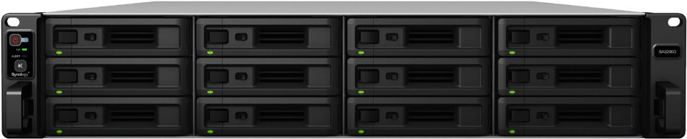Купить Synology SA3200D - NAS-Server - 12 Schächte - Rack - einbaufähig - RAID 0, 1, 5, 6, 10, JBOD, RAID F1 - RAM 16 GB - Gigabit Ethernet / 10 Gigabit Ethernet - iSCSI - 2U в магазине wardena.ru