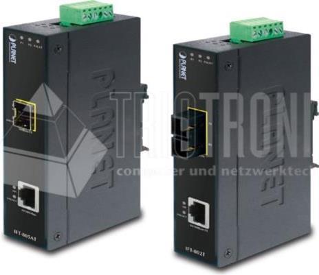 Купить Planet IFT-802TS15 - Medienkonverter - Ethernet, Fast Ethernet - 10Base-T, 100Base-FX, 100Base-TX - SC-Einzelmodus / RJ-45 - bis zu 15 km - 1310 nm (IFT-802TS15) в магазине wardena.ru