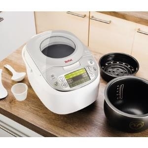 Купить Tefal RK8121 - Backen - Dessert - Braten - Suppe - Dampf - Joghurt - Silber - Weiß - LCD (RK 8121) в магазине wardena.ru
