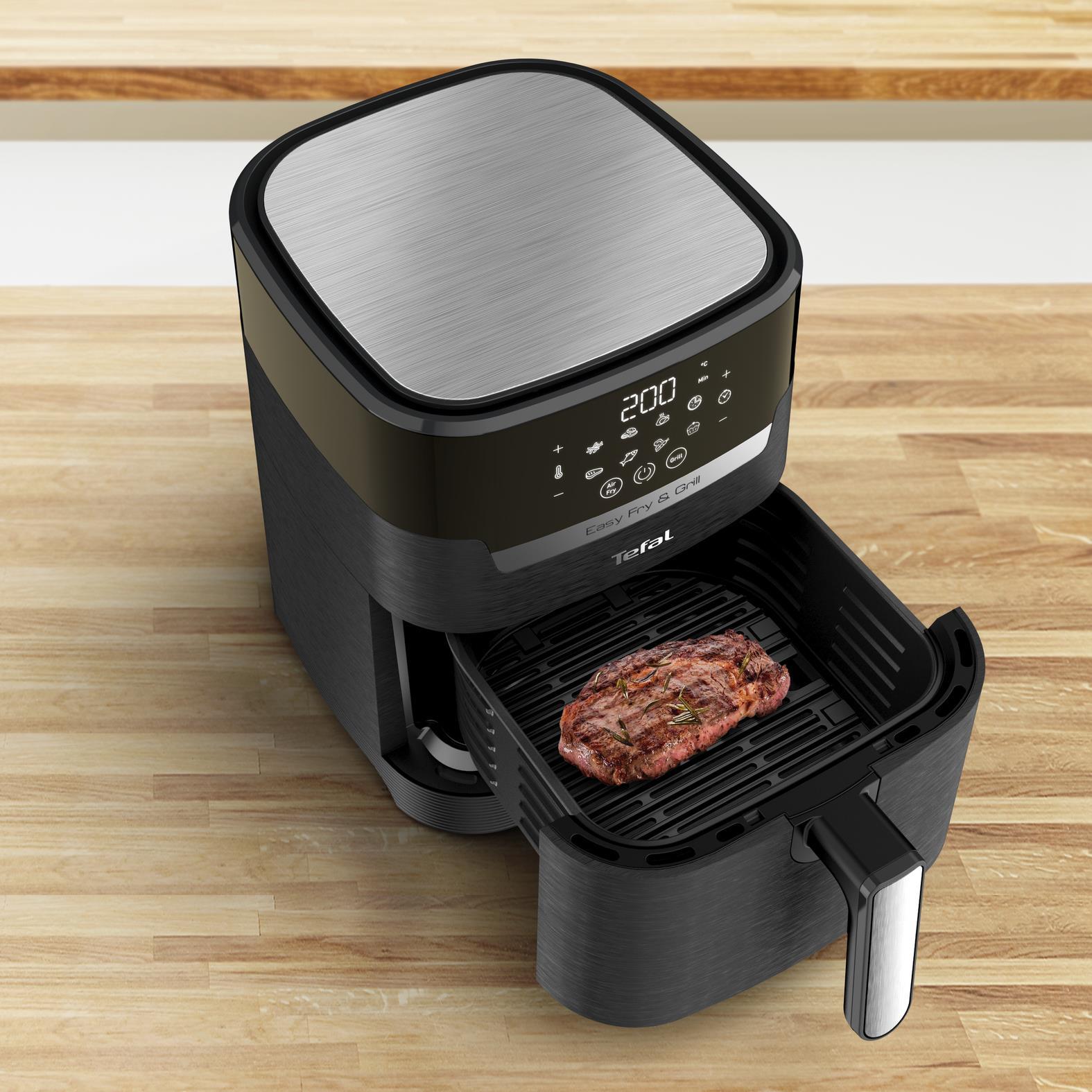 Купить Tefal Easy Fry & Grill PRECISION (EY5058) - Heißluftfritteuse - 4,2 l - 80 °C - 200 °C - 6 Person(en) - 60 min (EY5058) в магазине wardena.ru