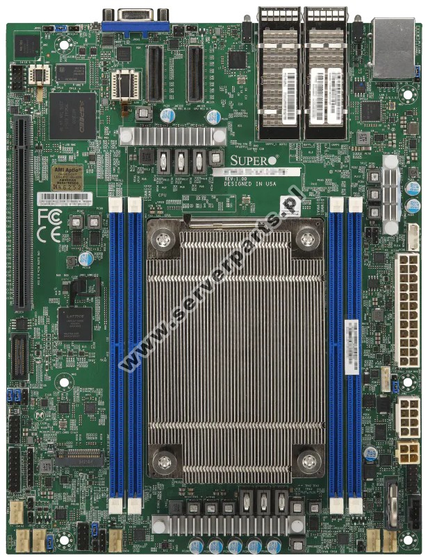 Купить Motherboard Supermicro MBD-X14SDV-42C-SP9F SoC FCBGA4368 Intel Xeon 6 SoC SATA M.2 DDR5 IPMI в магазине wardena.ru
