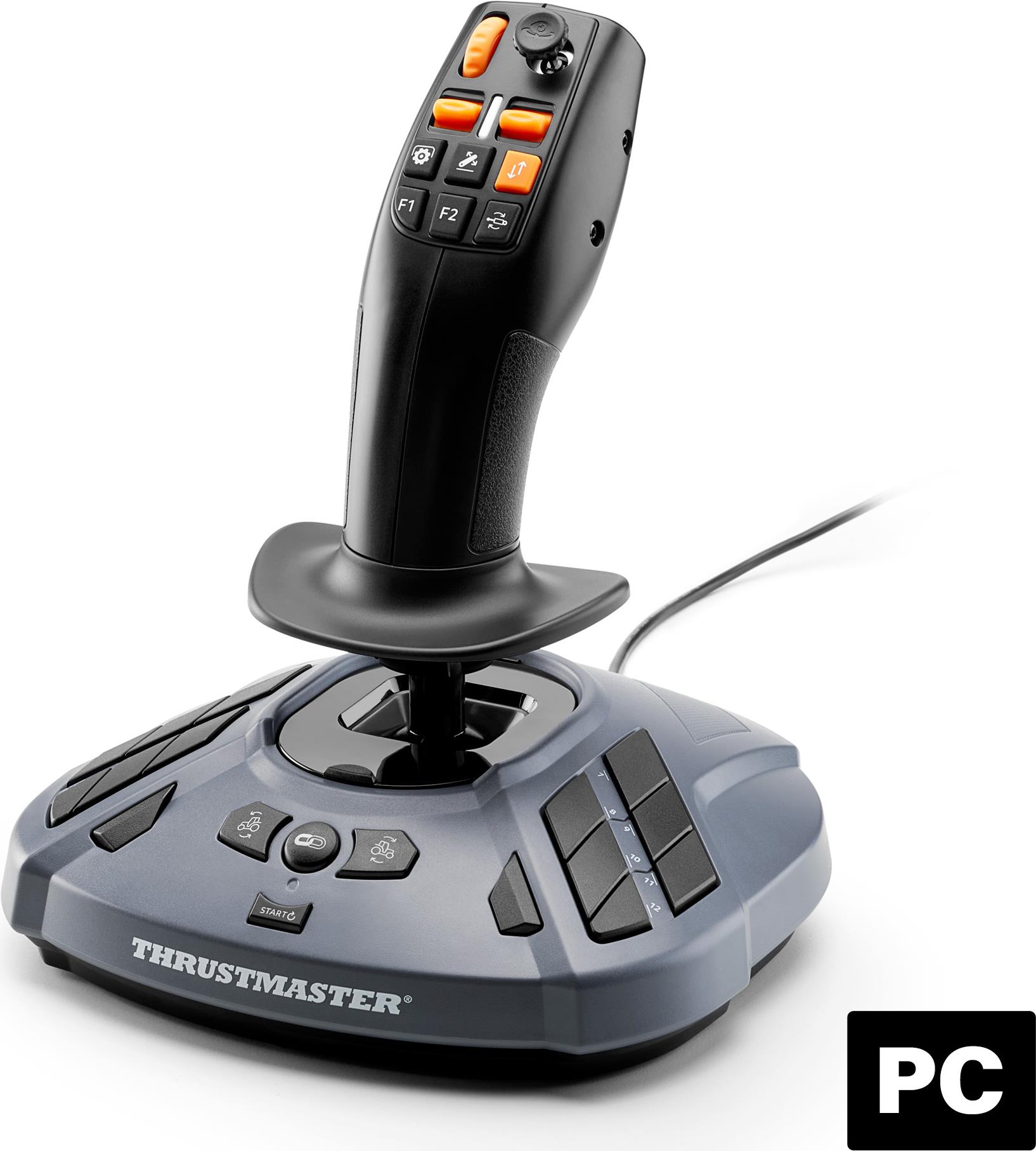 Купить Thrustmaster SimTask FarmStick, Multifunktionaler Joystick für Farming. Gerätetyp: Joystick, Gamingplattformen unterstützt: PC, Gaming-Control Technologie: Analog / Digital. Übertragungstechnik: Kabelgebunden, Geräteschn (2960889) в магазине wardena.ru