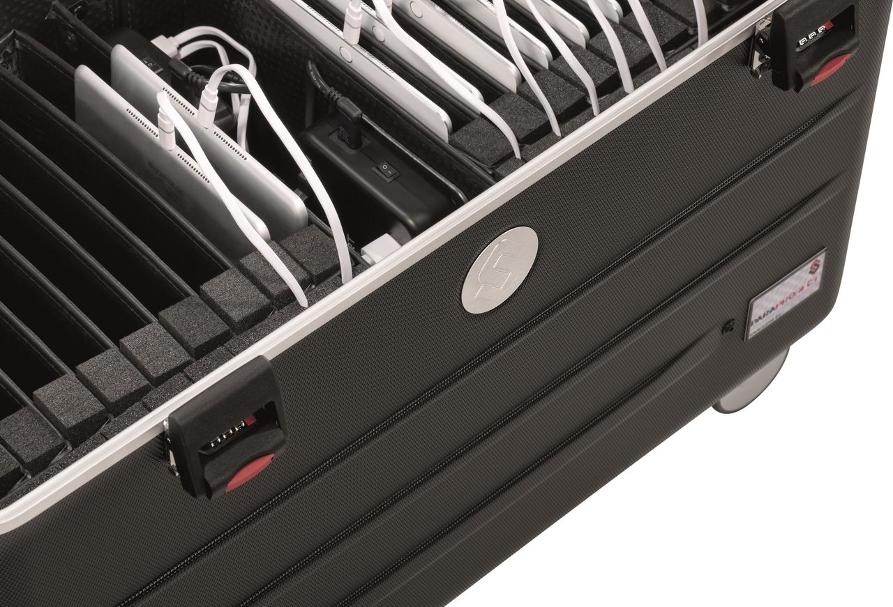 Купить PARAT PARAPROJECT Case i20 - Wagen (nur Laden) für 20 Tablets - verriegelbar - Aluminium, ABS-Kunststoff, Conpearl - Schwarz - Bildschirmgröße: bis zu 27,9 cm (bis zu 27,90cm (11") ) (208.620-151) в магазине wardena.ru