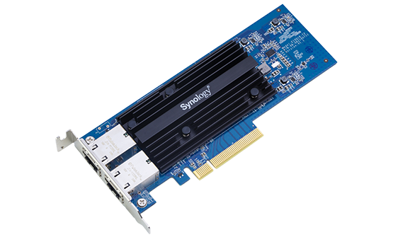 Купить Synology E10G18-T2 - Netzwerkadapter - PCIe 3.0 x8 Low-Profile - 10Gb Ethernet x 2 (E10G18-T2) в магазине wardena.ru