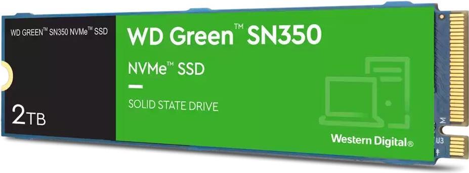 Купить WD Green SN350 NVMe SSD WDS200T3G0C - SSD - 2 TB - intern - M.2 2280 - PCI Express 3.0 x4 (NVMe) в магазине wardena.ru