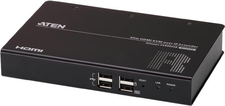Купить ALTUSEN KE8900SR Slim HDMI Single Display KVM over IP Receiver - KVM-Extender - USB в магазине wardena.ru