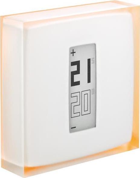 Купить Netatmo Thermostat mit App für iPhone und Smartphones Der Thermostat für zu Hause und unterwegs per Smartphone - WiFi 802.11 b/g/n (2.4GHz) Konnektivität - Der Thermostat spart bis zu 25% Ihres Energieverbrauchs - Minima (NTH01-EN-EU) в магазине wardena.ru