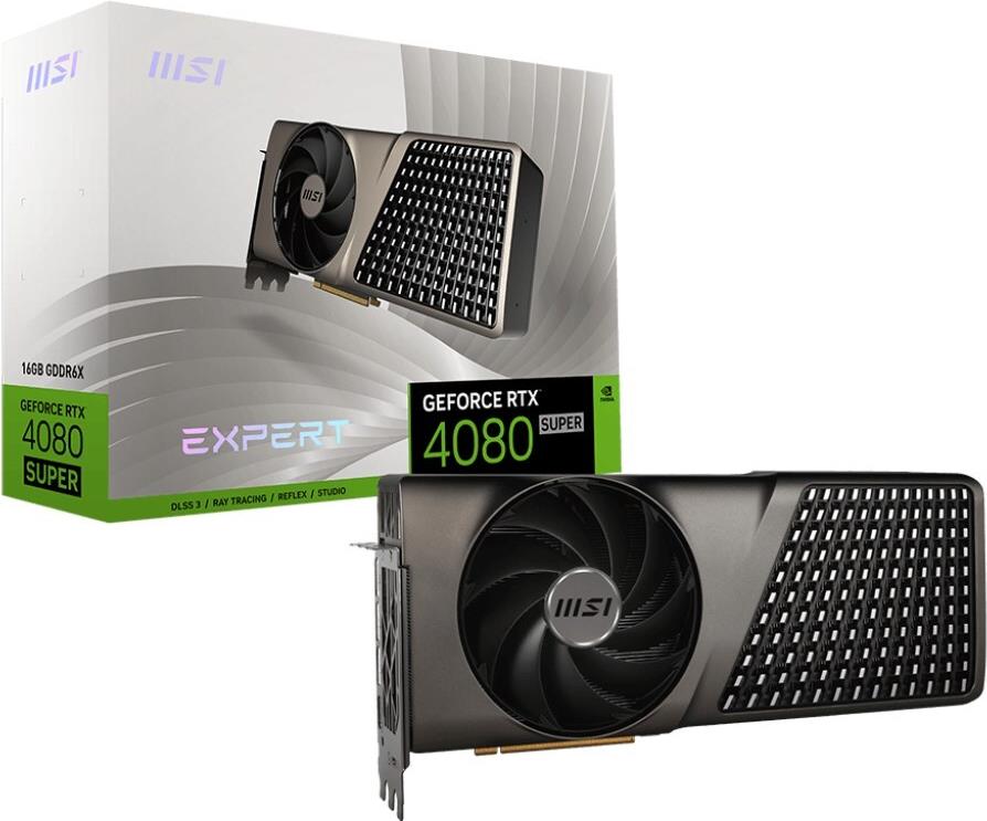 Купить MSI GeForce RTX 4080 SUPER 16G EXPERT - VGA - PCI-E x16 (V511-242R) в магазине wardena.ru