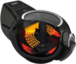 Купить Tefal ActiFry Genius XL YV9708 Fritteuse Heißluftfritteuse Doppel Schwarz 1500 W (YV9708) в магазине wardena.ru