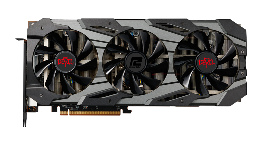 Купить PowerColor Red Devil AXRX 5700 XT 8GBD6-3DHE/OC Radeon RX 5700 XT 8 GB GDDR6 (AXRX 5700XT 8GBD6-3DHE/OC) в магазине wardena.ru