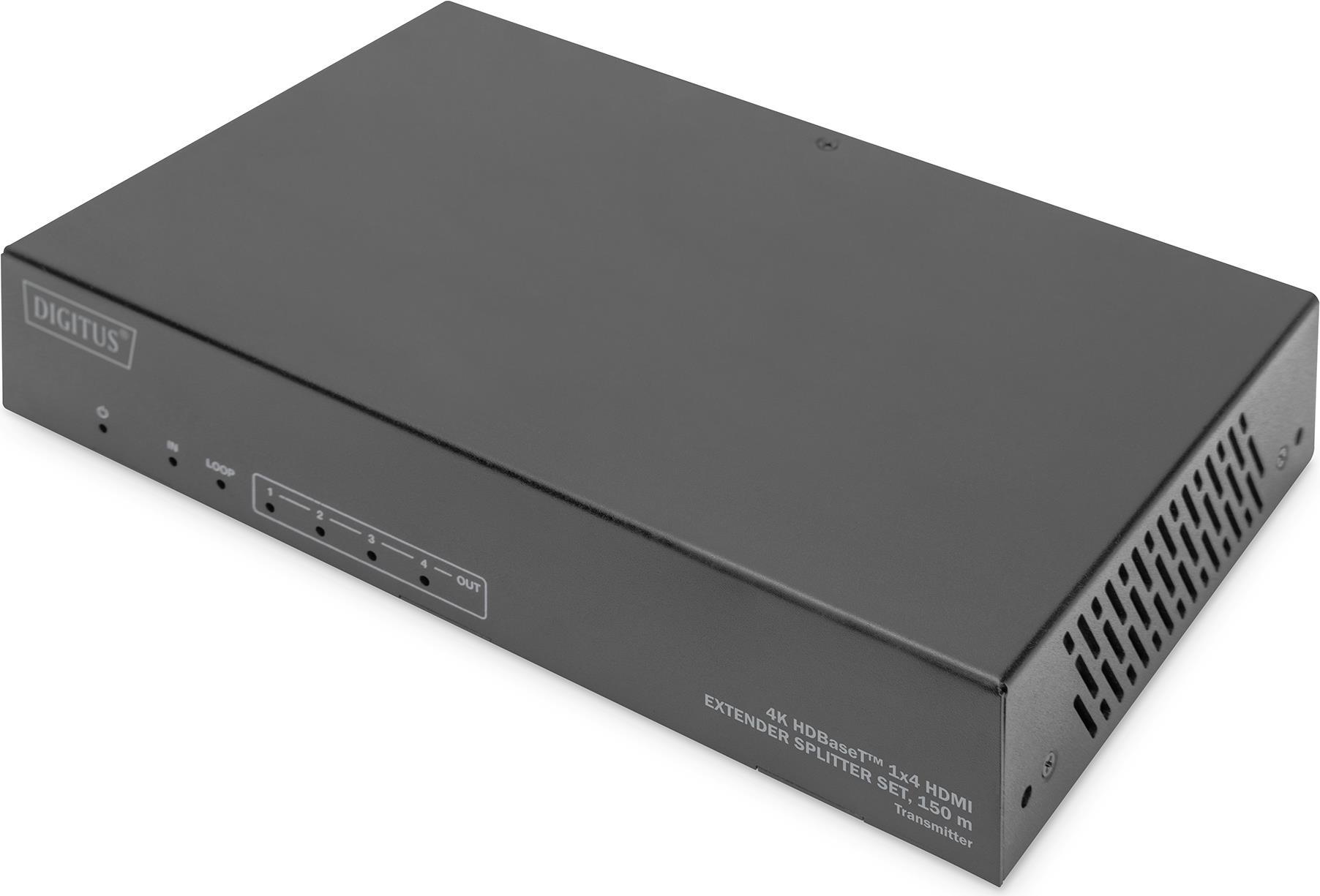 Купить DIGITUS DS-55510 - Sender und Empfänger - Video-, Audio-, Infrarot- und serielle Erweiterung - HDMI, HDBaseT - über CAT 6/7/8 - bis zu 150 m в магазине wardena.ru