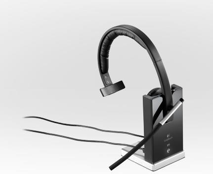 Купить Logitech Wireless Headset Mono H820e - Headset - On-Ear - DECT - kabellos (981-000512) в магазине wardena.ru